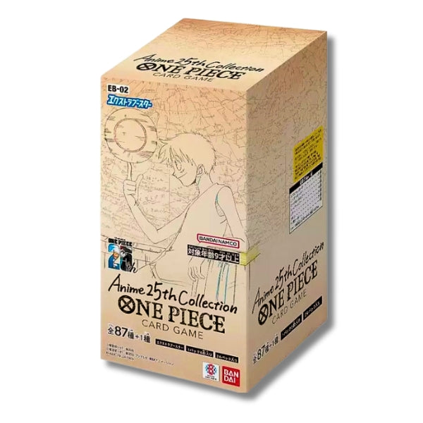(EB-02) BANDAI One Piece Anime 25th collection Japanese Booster Box