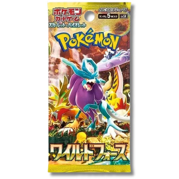 Wild Force Pokemon JAPANESE Booster Box