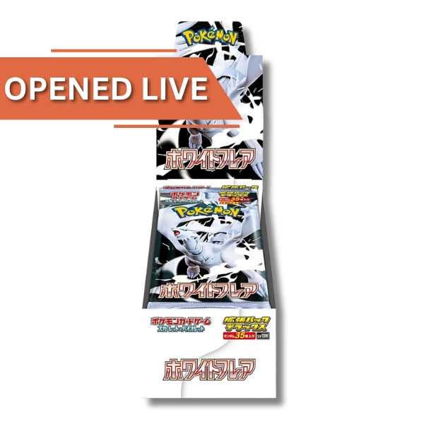 White Flare sv11w Pokemon Japanese Deluxe Booster Box