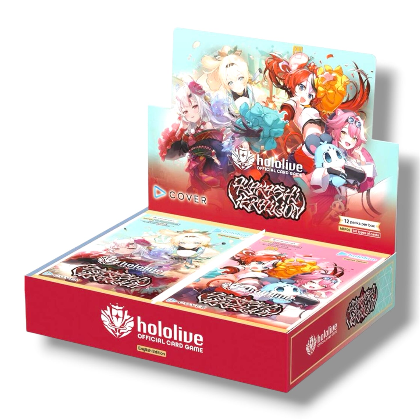 Hololive Official Card Game - Ayakashi Vermilion English Booster Box HBP06E