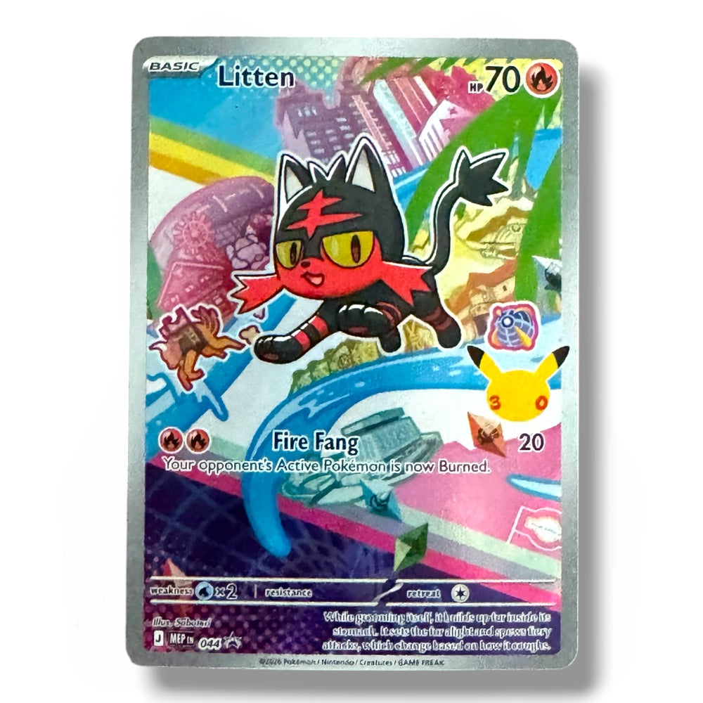 Anniversary  Pokémon TCG First Partner Illustration Collection 30th Anniversary Promo Singles
