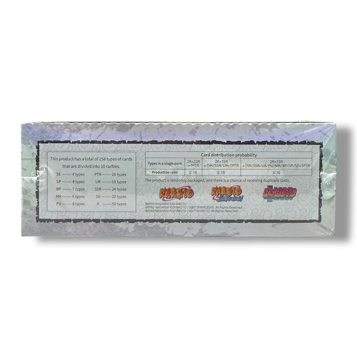 KAYOU NARUTO Smriti Collectible Card Chapter Jin Series 1 SEA English Booster Box