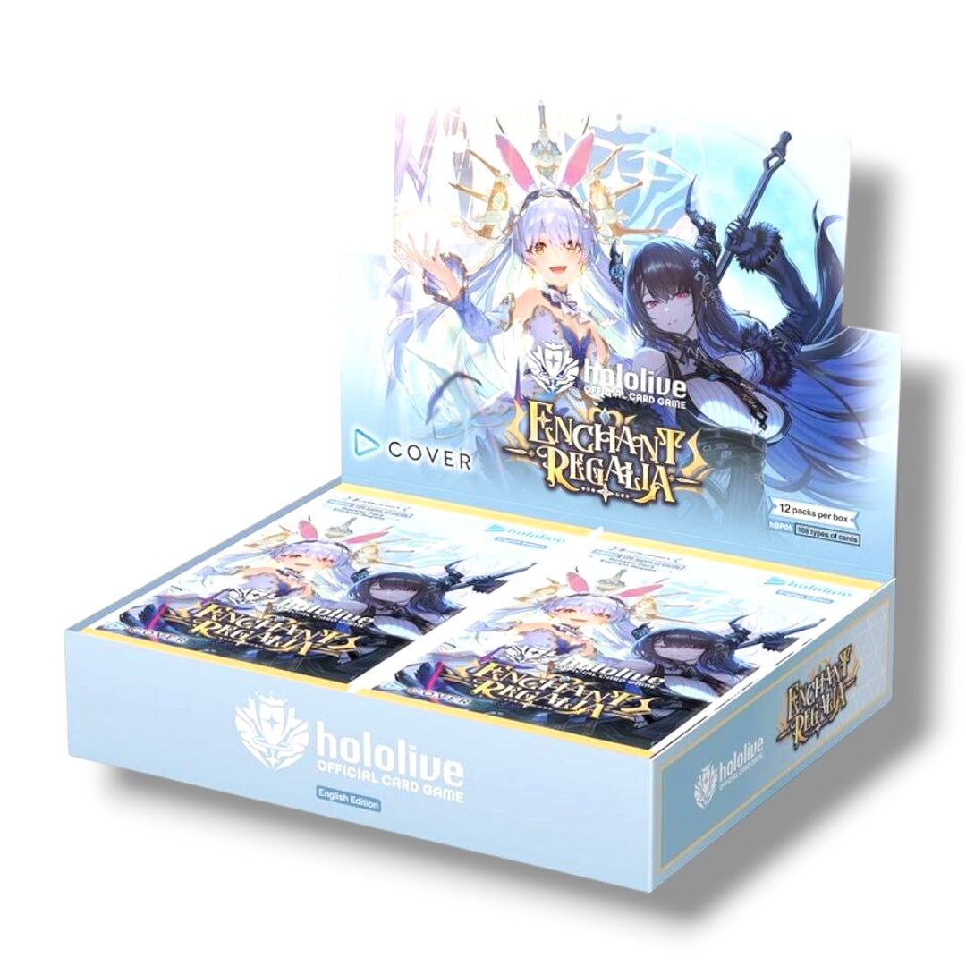 The hololive OFFICIAL CARD GAME Booster Pack – Enchant Regalia (hBP05)