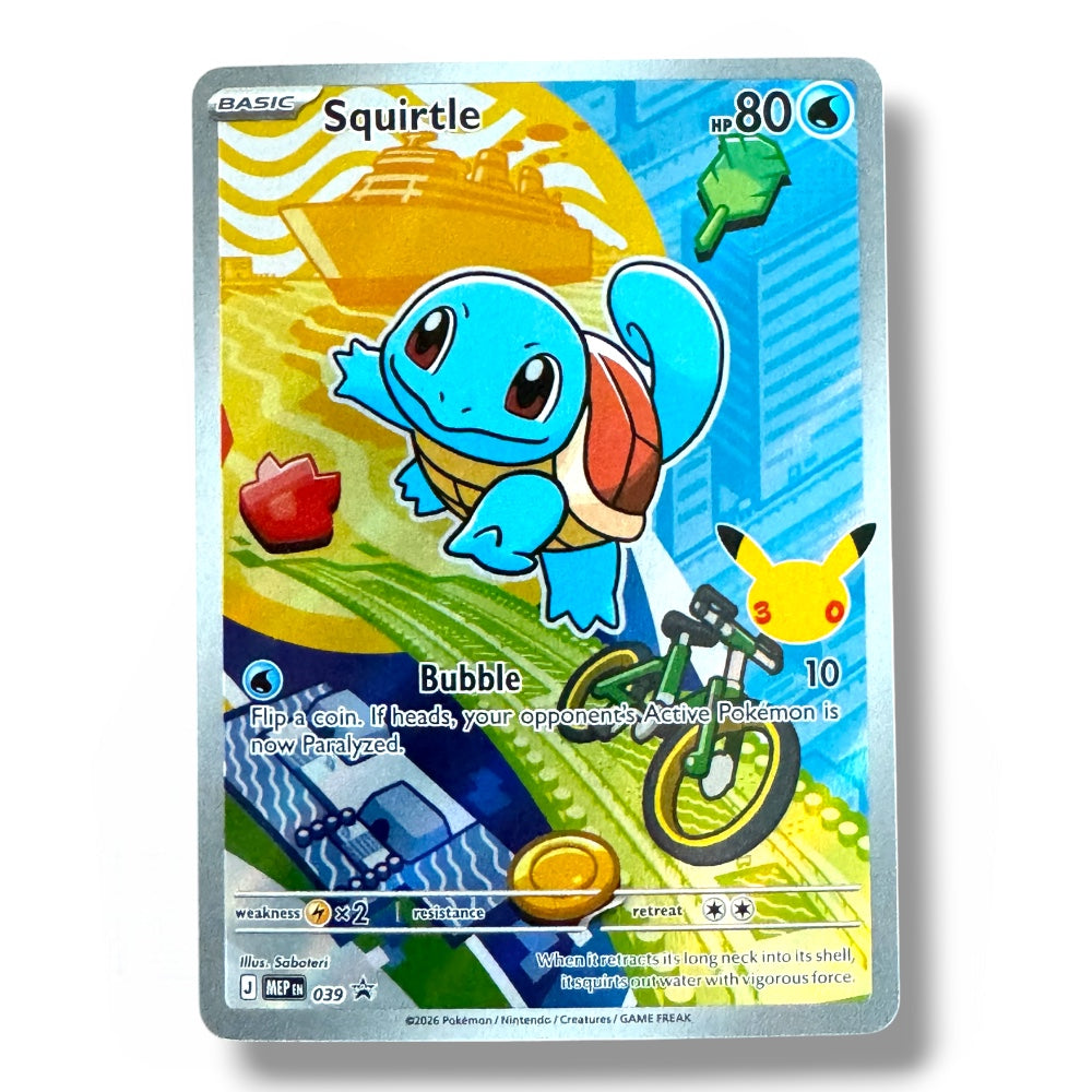 Anniversary  Pokémon TCG First Partner Illustration Collection 30th Anniversary Promo Singles