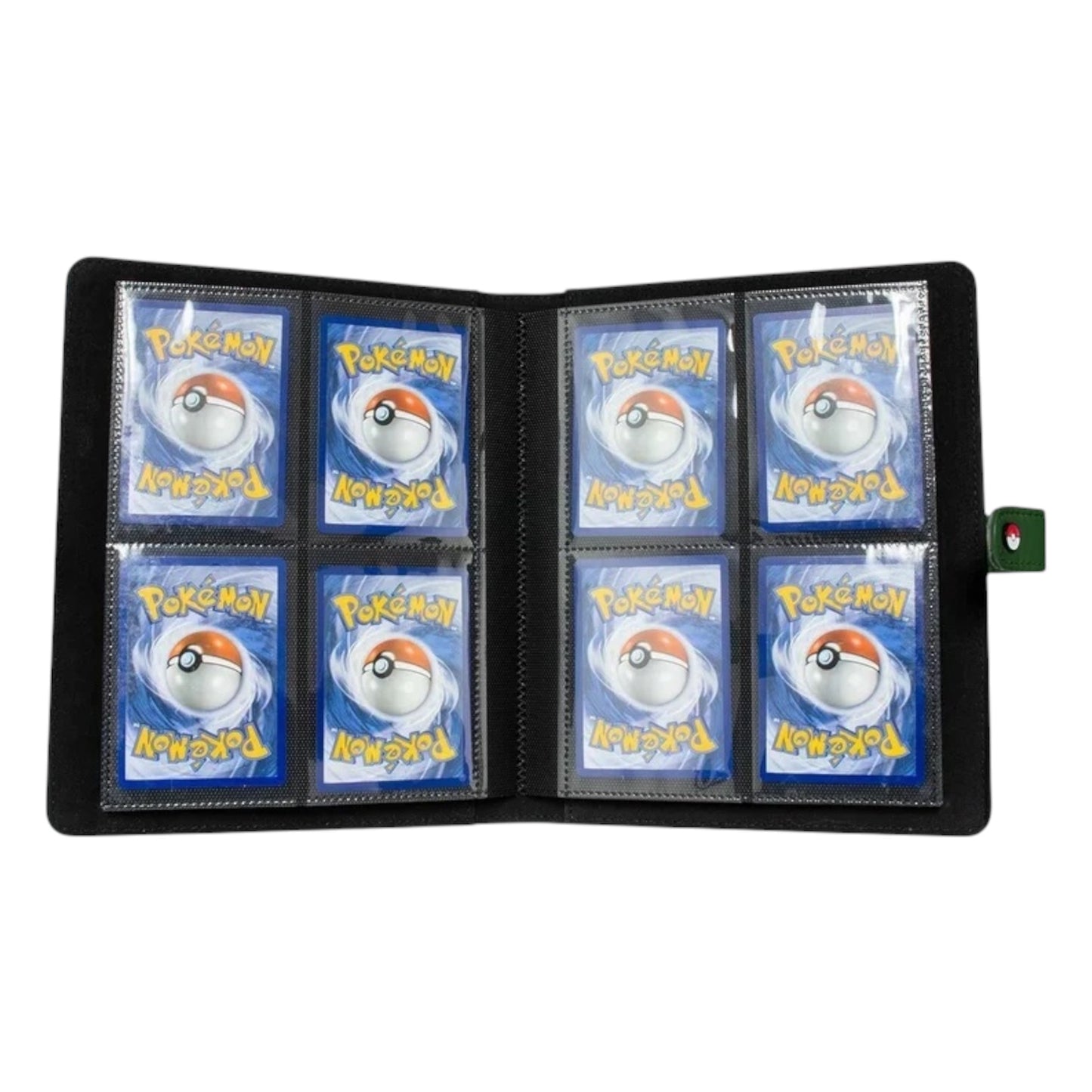 Green 4-Pocket Premium Snap Binder for the Pokémon Trading Card Game