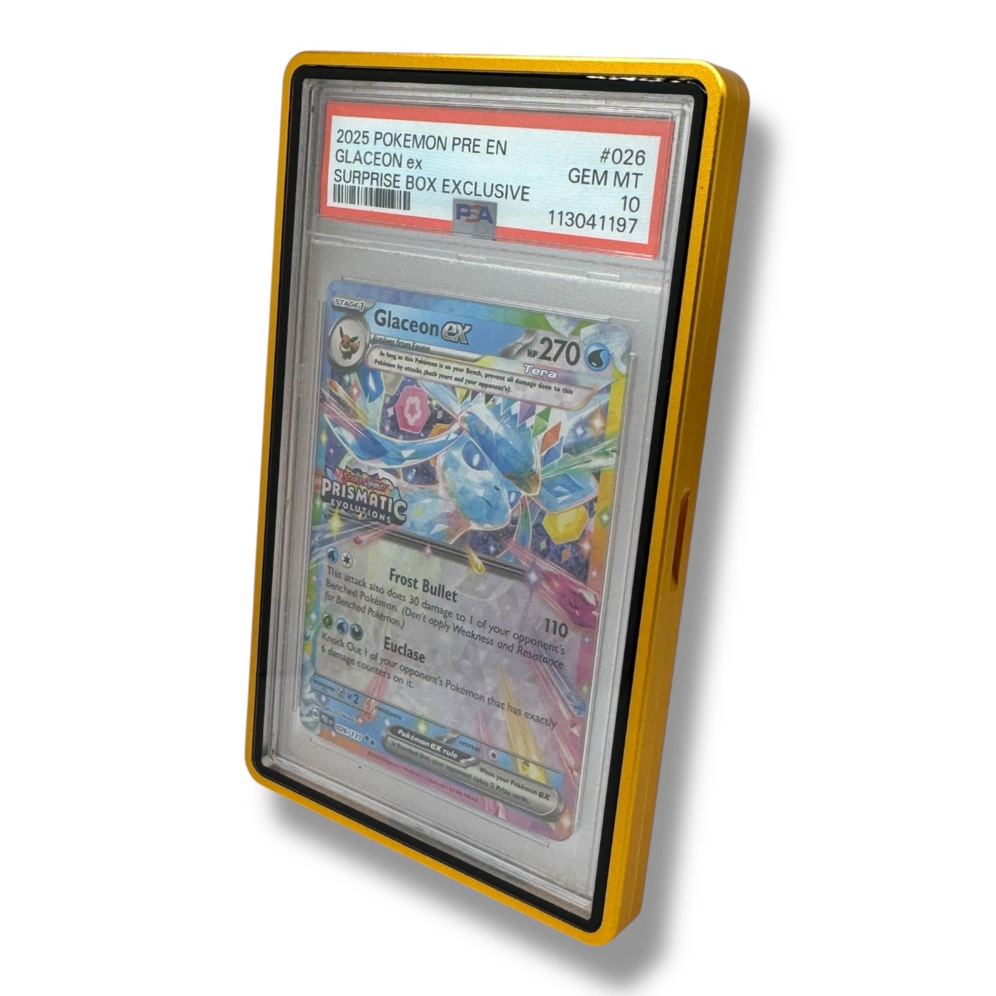 Premium Graded Card Case UV Protection, Magnetic, Aluminum