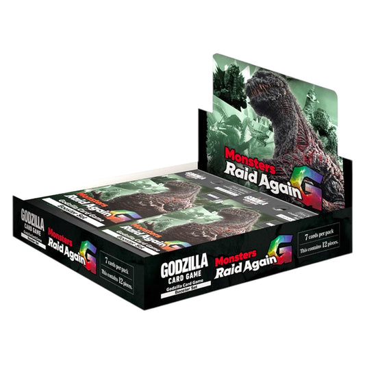 Godzilla Card Game: Monsters Raid Again BP02 Booster Box