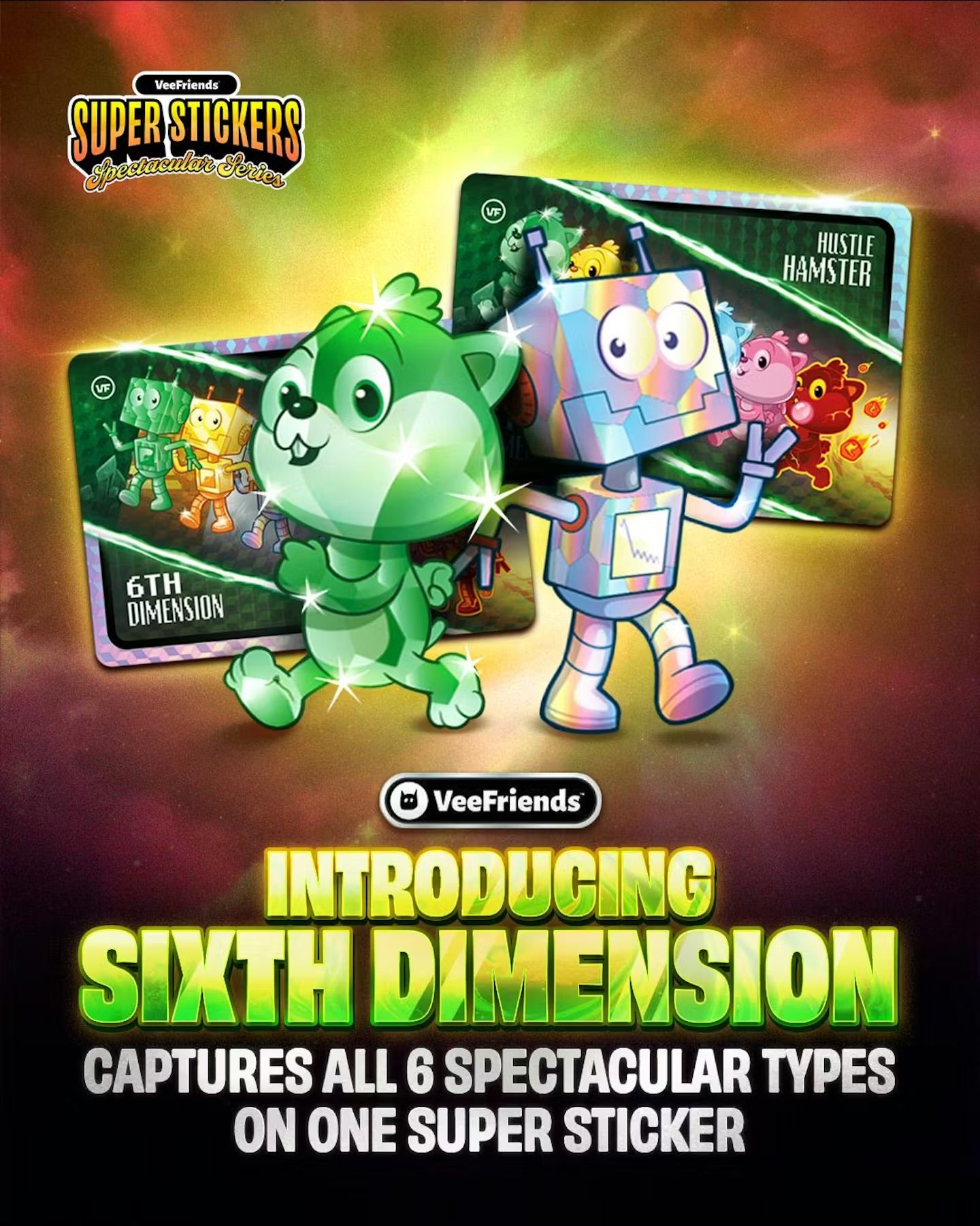 2026 VeeFriends Super Stickers Spectacular Series