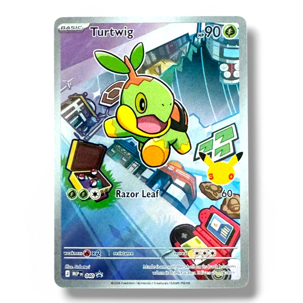 Anniversary  Pokémon TCG First Partner Illustration Collection 30th Anniversary Promo Singles