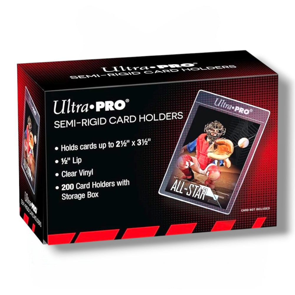 Ultra Pro Semi Rigid 1/2-Inch Lip Sleeves 200ct