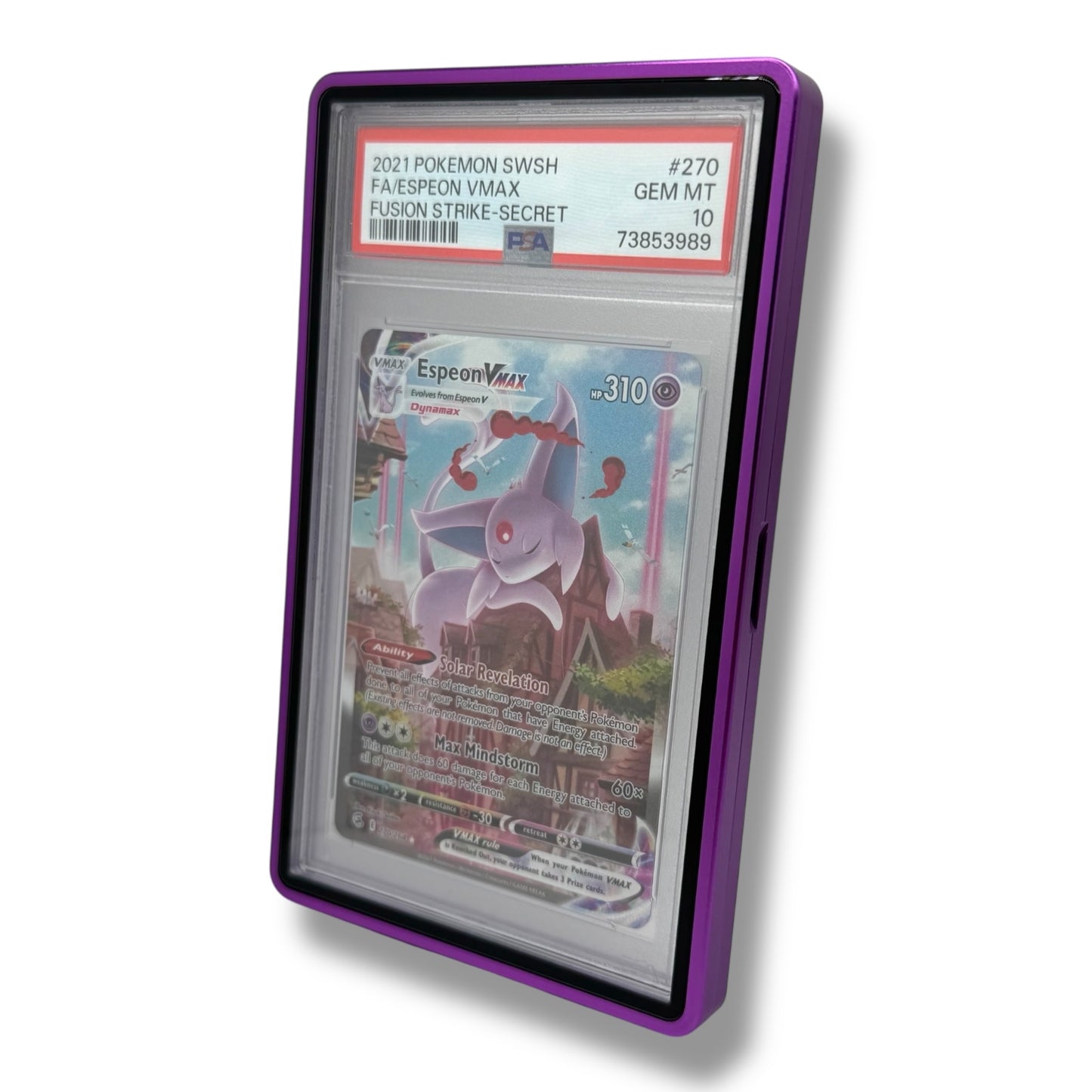 Premium Graded Card Case UV Protection, Magnetic, Aluminum