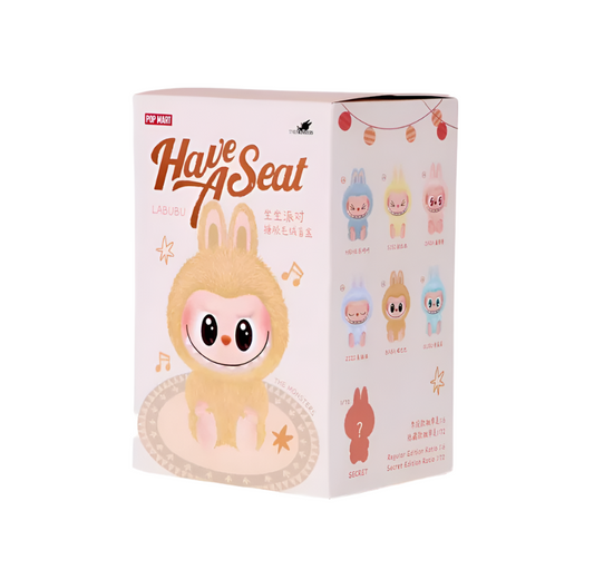 POP MART The Monsters Labubu - Have a Seat Vinyl Face Blind Box