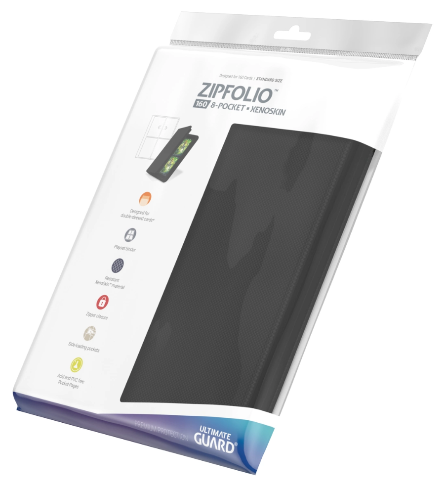 Ultimate Guard Zipfolio 160 8-Pocket Binder