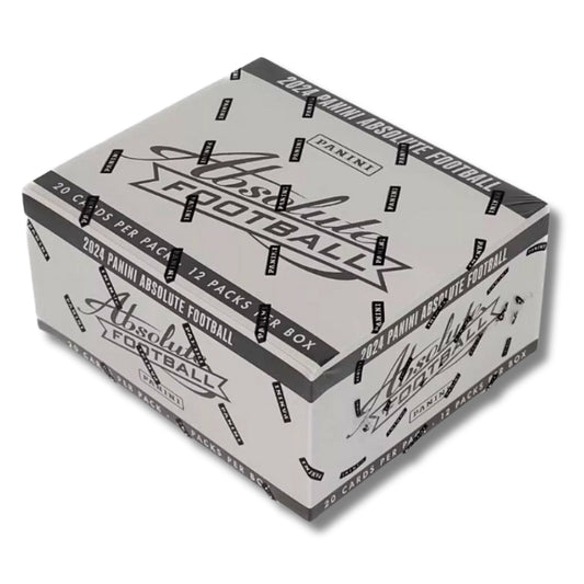 2024 Panini Absolute Football Jumbo Value Cello 12-Pack Fat Pack Box
