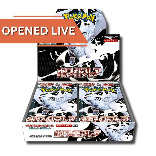 White Flare sv11w Japanese Pokemon Booster Box